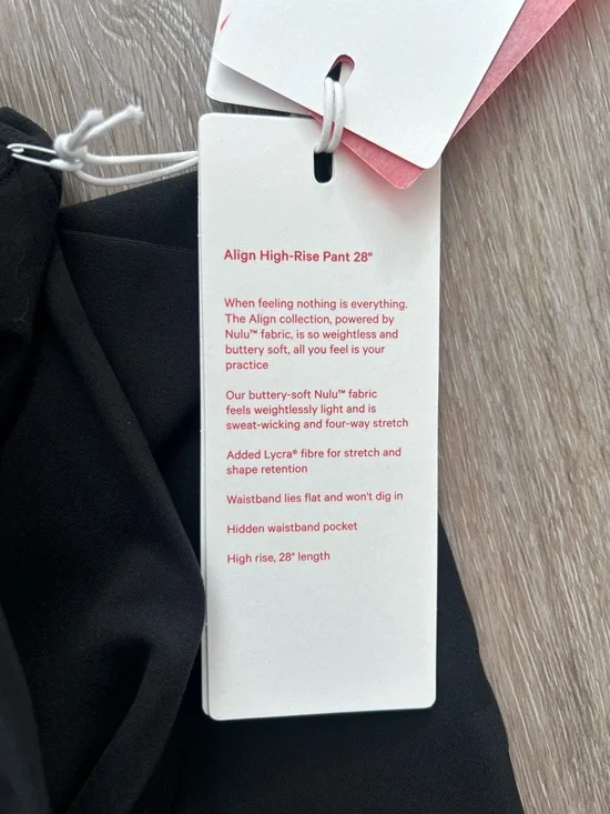 lululemon athletica Black High-Rise Align Leggings Team Canada - Picture 7 of 8